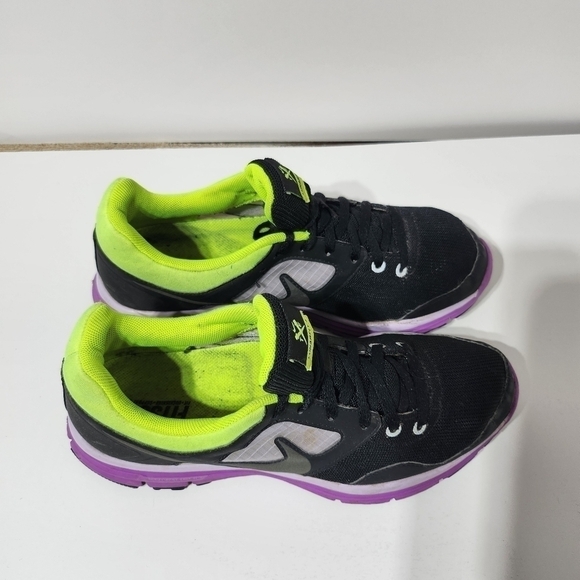 Nike Shoes Lunarfly 4 Women 8 Running  Sneaker 554676-053 Black Purple - Picture 5 of 11